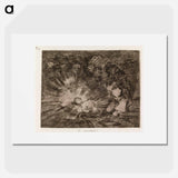 Will she rise again? - フランシスコ デ ゴヤ Poster.