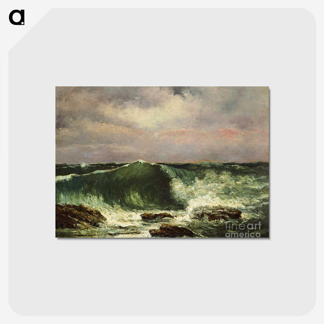 3-16_Gustave-Courbet_postcard