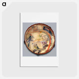 アートポストカード-Au Cirque: Écuyère - アンリ ド トゥールーズ ロートレック Postcard.