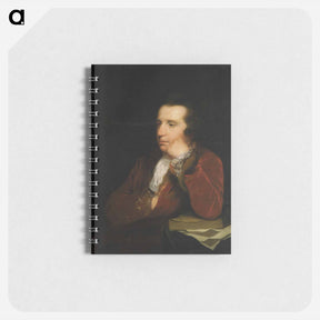 アートメモ帳-Portrait of George Colman, the Elder - ジョシュア レノルズ Memo.