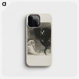 The Sphinx - Odilon Redon Phone Case.