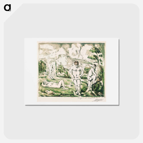 The Bathers - Paul Cézanne Postcard.