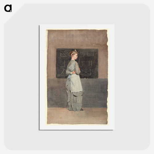 Blackboard - ウィンスロー ホーマー Postcard.