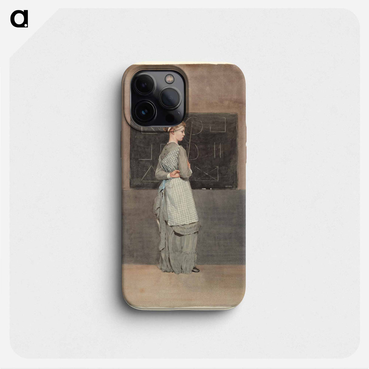 Blackboard - Winslow Homer Phone Case.