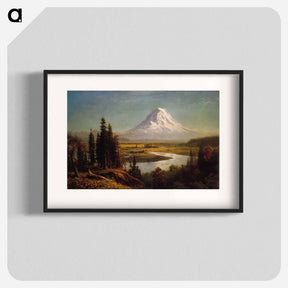 アートポスター-Mount Rainier - アルバート ビアスタット Poster.