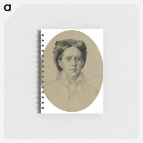 アートメモ帳-Portrait of the artist's mother - アルバート エーデルフェルト Memo.