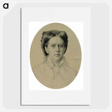 Portrait of the artist's mother - アルバート エーデルフェルト Poster.