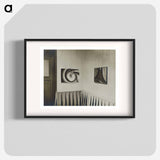 Room to Right - Facing door - アルフレッド スティーグリッツ Poster.