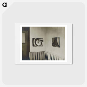 アートポストカード-Room to Right - Facing door - アルフレッド スティーグリッツ Postcard.