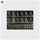 アートポストカード-Running Man
 - エドワード マイブリッジ Postcard.