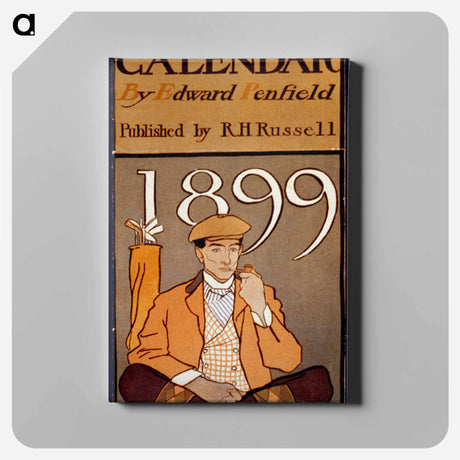 アートパネル-Golf Calendar - エドワード ペンフィールド Canvas.