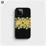 Colorful vintage tunicate marine life illustration - エルンスト ヘッケル Phone Case.