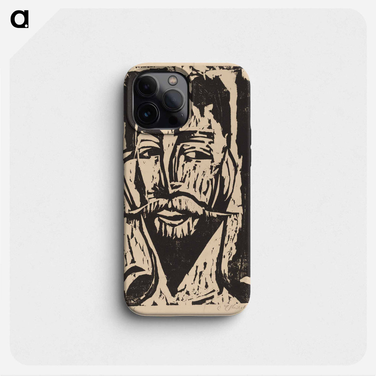 Head of Prof. Dr. Graef - エルンスト ルートヴィヒ キルヒナー Phone Case.