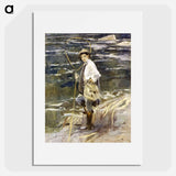 Angling in British Art Through Five Centuries - John Singer Sargent Poster.