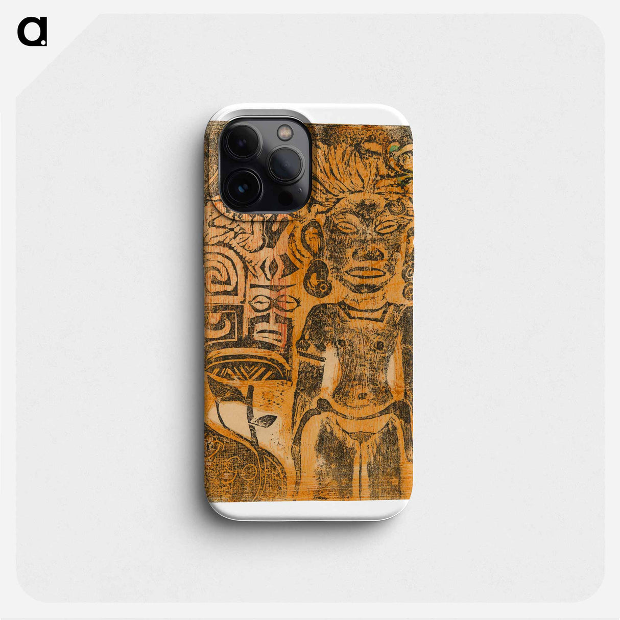 Tahitian Idol—the Goddess Hina - ポール ゴーギャン Phone Case.