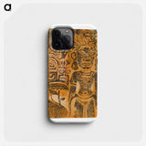 Tahitian Idol—the Goddess Hina - ポール ゴーギャン Phone Case.