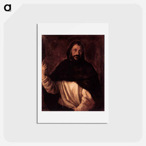 アートポストカード-St Dominic - ティツィアーノ ヴェチェッリオ Postcard.