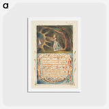 アートポストカード-Songs of Innocence and of Experience: Little Boy Lost - ウィリアム ブレイク Postcard.
