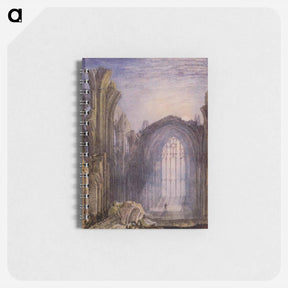 アートメモ帳-Melrose Abbey - ウィリアム ターナー Memo.