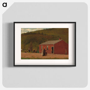 アートポスター-School Time - ウィンスロー ホーマー Poster.