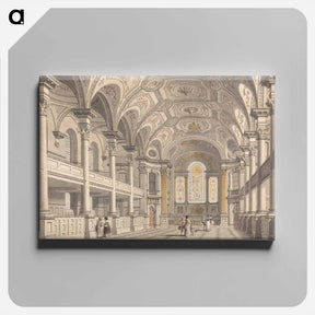 アートパネル-St. Martin-in-the-Fields, Interior
 - イェール大学アートギャラリー Canvas.
