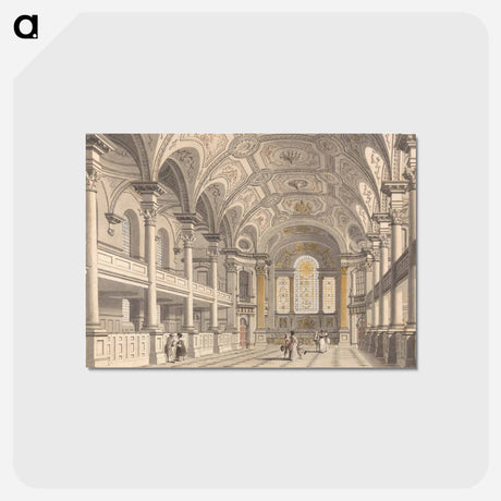 アートポストカード-St. Martin-in-the-Fields, Interior
 - イェール大学アートギャラリー Postcard.