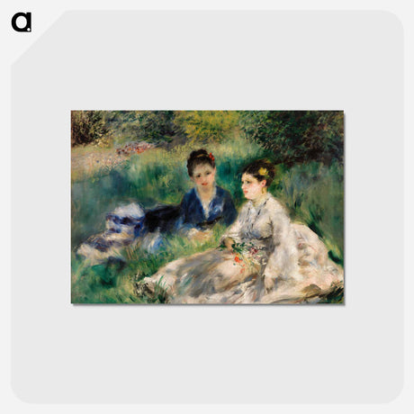 アートポストカード-On the Grass
 - バーンズ・コレクション Postcard.