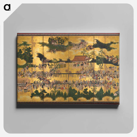 アートパネル-Horse Race at the Kamo Shrine
 - クリーブランド美術館 Canvas.