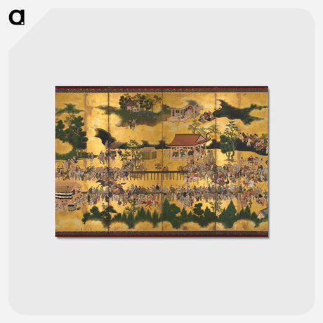 アートポストカード-Horse Race at the Kamo Shrine
 - クリーブランド美術館 Postcard.