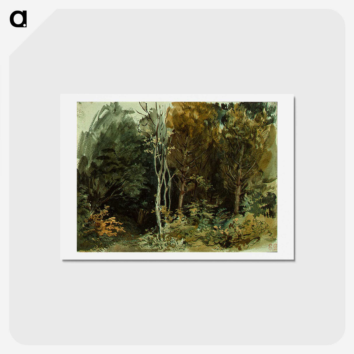 3-18_Eugene-Delacroix_hagaki