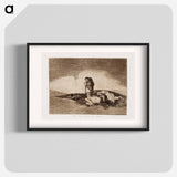 Ei ole ketään joka heitä auttaisi - フランシスコ デ ゴヤ Poster.