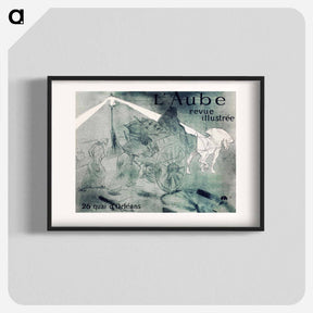 アートポスター-L’Aube - アンリ ド トゥールーズ ロートレック Poster.
