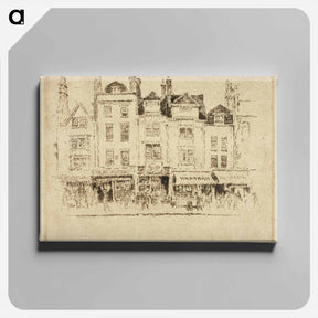 アートパネル-Butcher's Row, Whitechapel
 - ジョセフ ペネル Canvas.