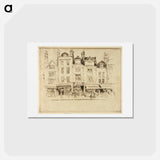 アートポストカード-Butcher's Row, Whitechapel
 - ジョセフ ペネル Postcard.