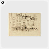 アートポストカード-Butcher's Row, Whitechapel
 - ジョセフ ペネル Postcard.