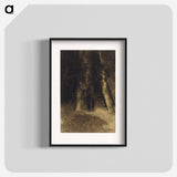 Sketch of Trees - Odilon Redon Poster.