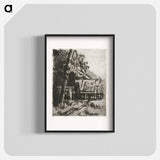 アートポスター-Landscape in Auvers - ポール セザンヌ Poster.