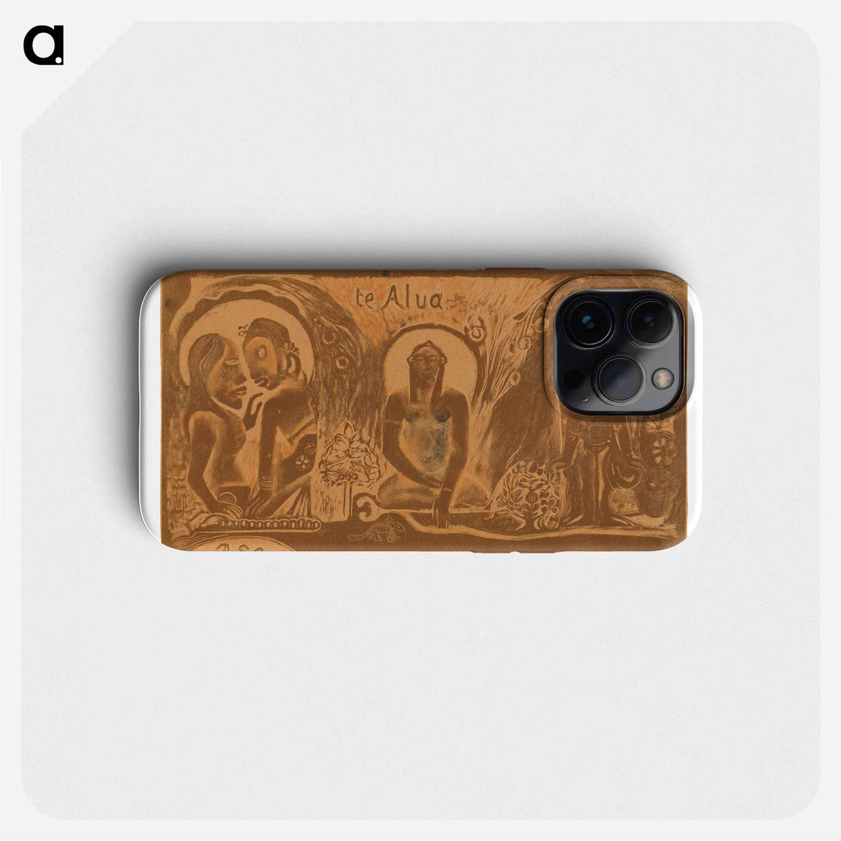 Te atua (The God) - ポール ゴーギャン Phone Case.