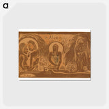 アートポストカード-Te atua (The God) - ポール ゴーギャン Postcard.