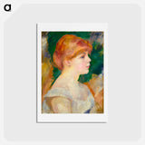 アートポストカード-Suzanne Valadon - ピエール オーギュスト ルノワール Postcard.