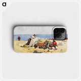 A Clam–Bake - Winslow Homer Phone Case.