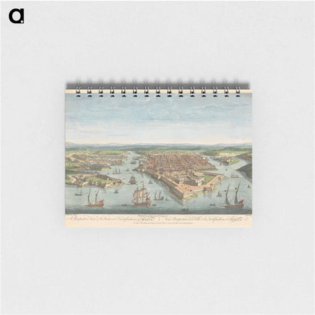 アートメモ帳-A Perspective View of the Town and Fortifications of Malta
 - イェール大学アートギャラリー Memo.