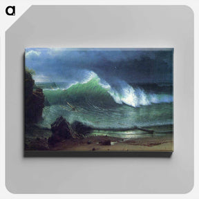 アートパネル-Emerald Sea - アルバート ビアスタット Canvas.