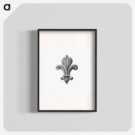 アートポスター-Fleur de Lys of the Board Room
 - 大英図書館 Poster.