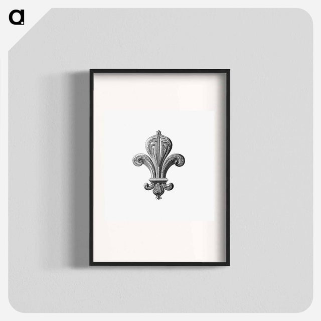 アートポスター-Fleur de Lys of the Board Room
 - 大英図書館 Poster.