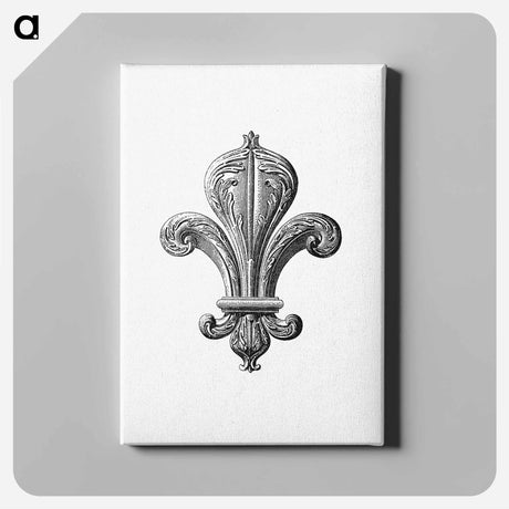 アートパネル-Fleur de Lys of the Board Room
 - 大英図書館 Canvas.