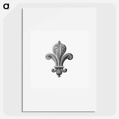 アートポスター-Fleur de Lys of the Board Room
 - 大英図書館 Poster.