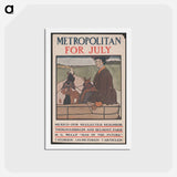 アートポストカード-Metropolitan for July - エドワード ペンフィールド Postcard.