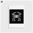 アートポストカード-Vintage crab marine life illustration - エルンスト ヘッケル Postcard.