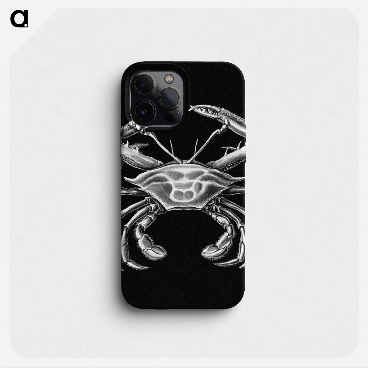 Vintage crab marine life illustration - エルンスト ヘッケル Phone Case.